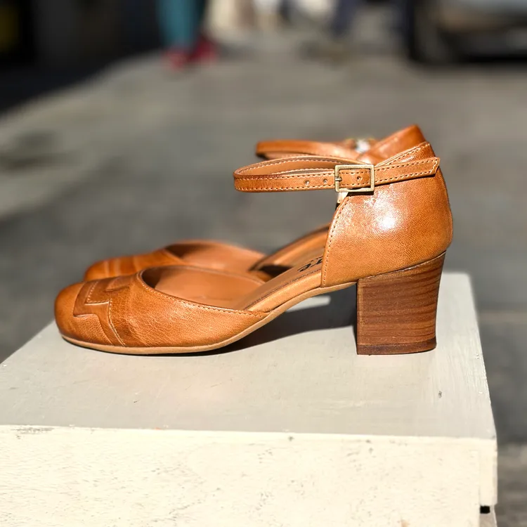 Modello Juliette tacco 4,5 cm - color LIGHT CUOIO