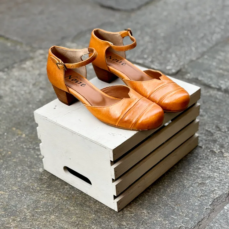 Nuvola tacco 3 cm - color OCRA