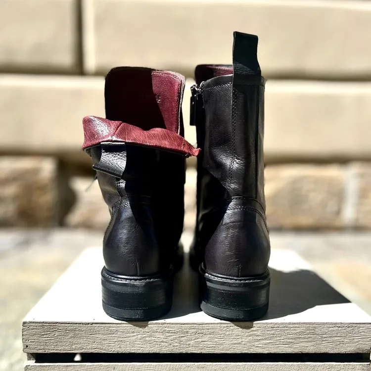 Anfibio Ivy gambale BASSO - color NERO
