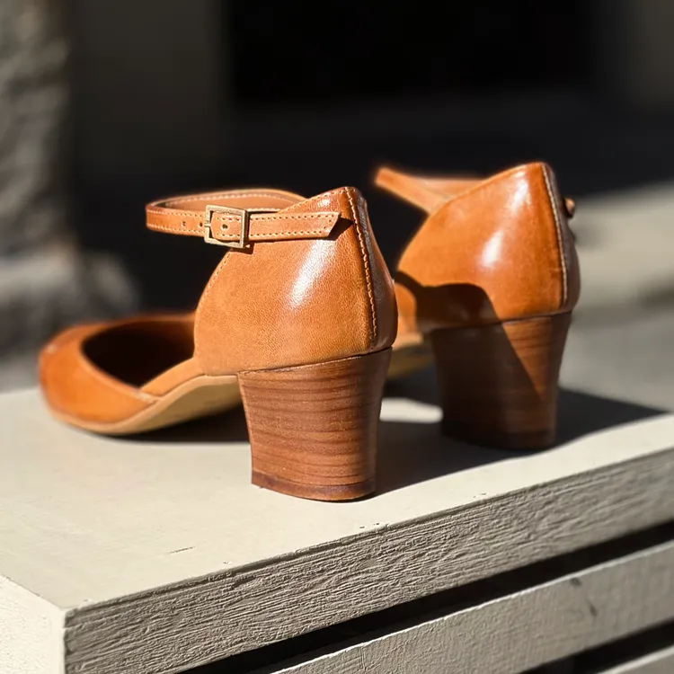 Modello Juliette tacco 4,5 cm - color LIGHT CUOIO