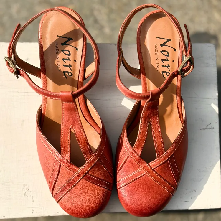 Sabot Eva - color ROSSO BRUCIATO