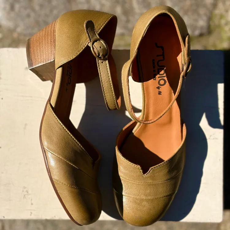 Nuvola tacco 3 cm - color KAKI