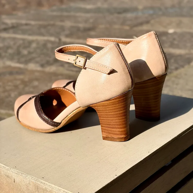 Modello Letizia - color PANNA e CAFFE'