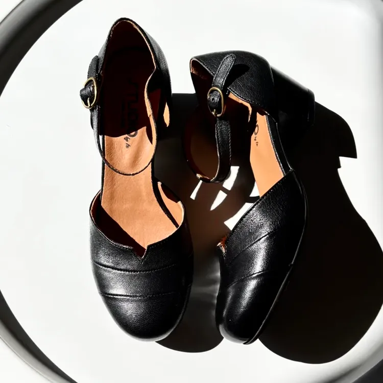 Nuvola tacco 3 cm - color NERO