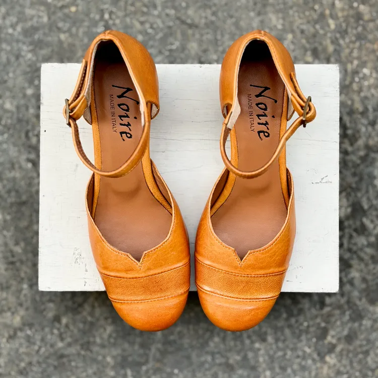 Nuvola tacco 3 cm - color OCRA