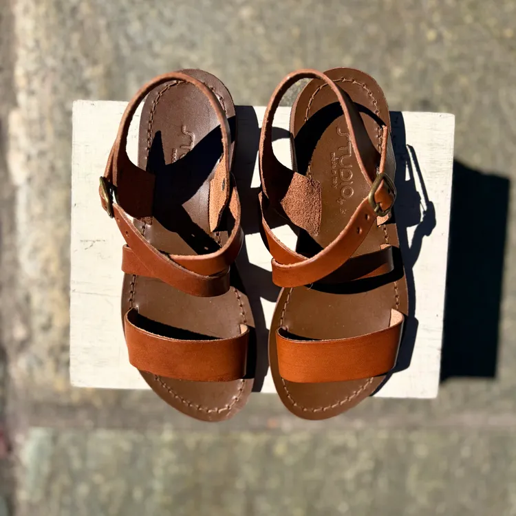 Sandalo francescano Bali - color CUOIO