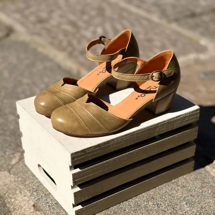 Nuvola tacco 3 cm - color KAKI