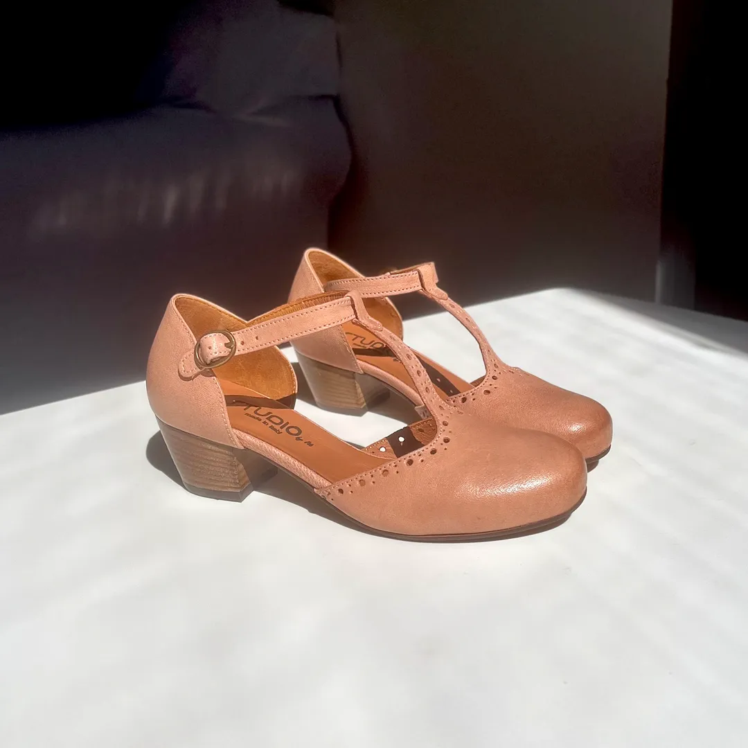 Tanghera tacco 3 cm - color CIPRIA AVVOLGENTE