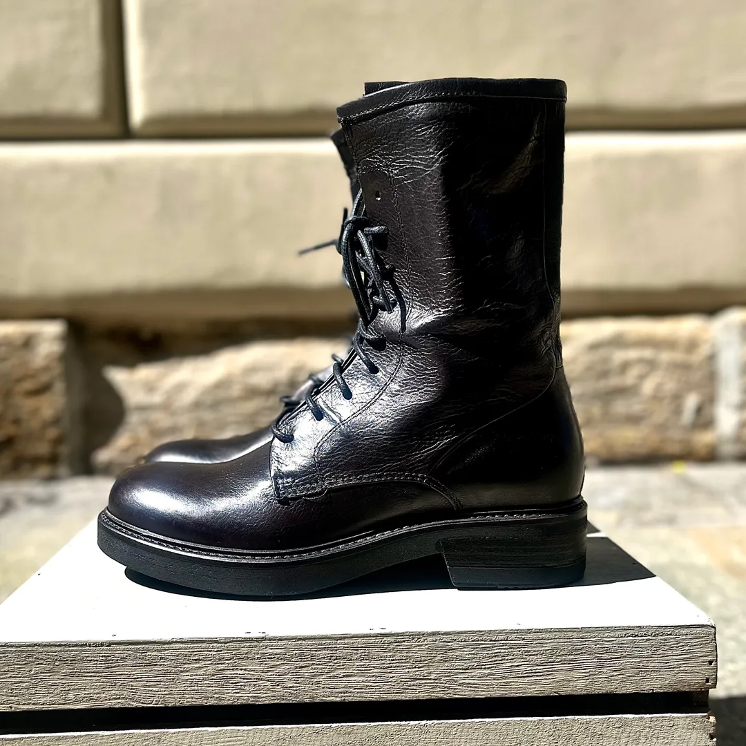 Anfibio Ivy gambale ALTO - color NERO