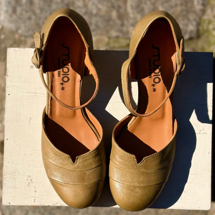 Nuvola tacco 3 cm - color KAKI