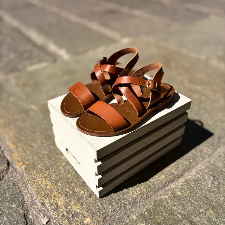 Sandalo francescano Bali - color CUOIO
