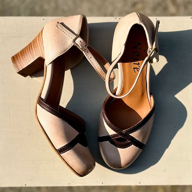 Modello Letizia - color PANNA e CAFFE'