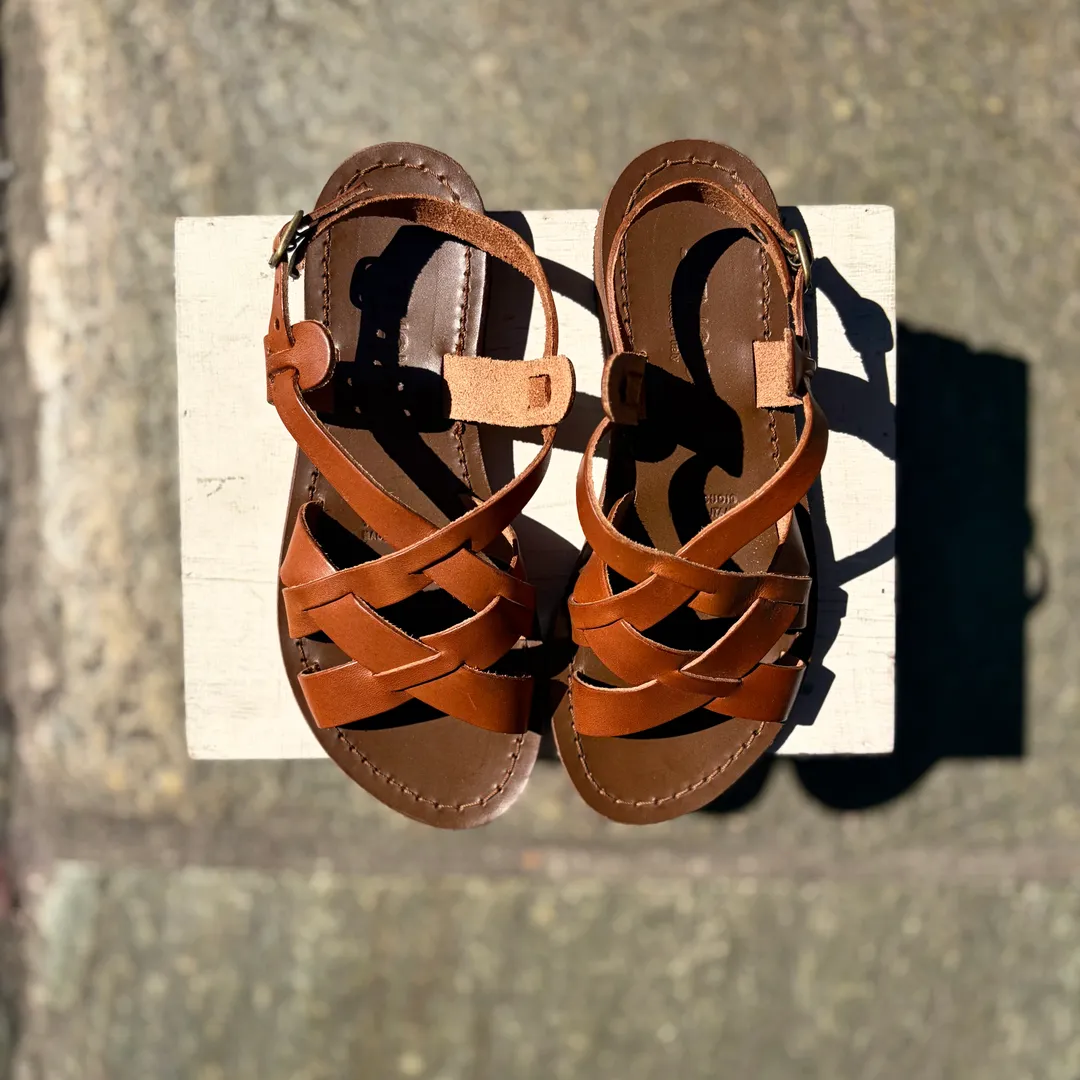 Sandalo francescano Atene - color CUOIO