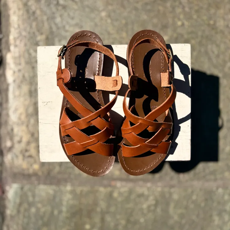 Sandalo francescano Atene - color CUOIO