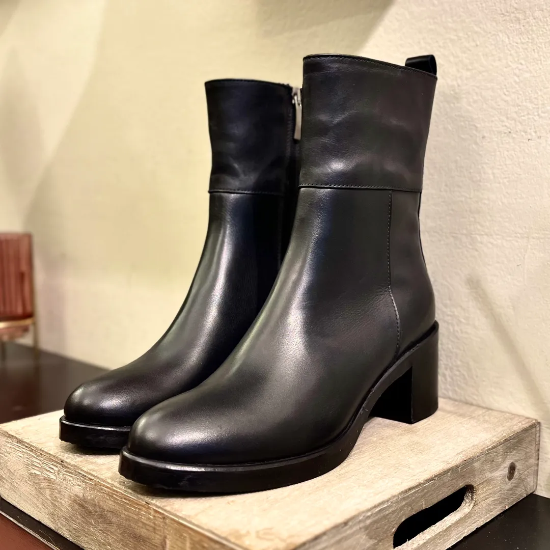 Tronchetto Jo gambale ALTO - color NERO