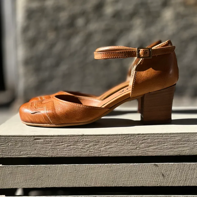 Modello Juliette tacco 4,5 cm - color LIGHT CUOIO