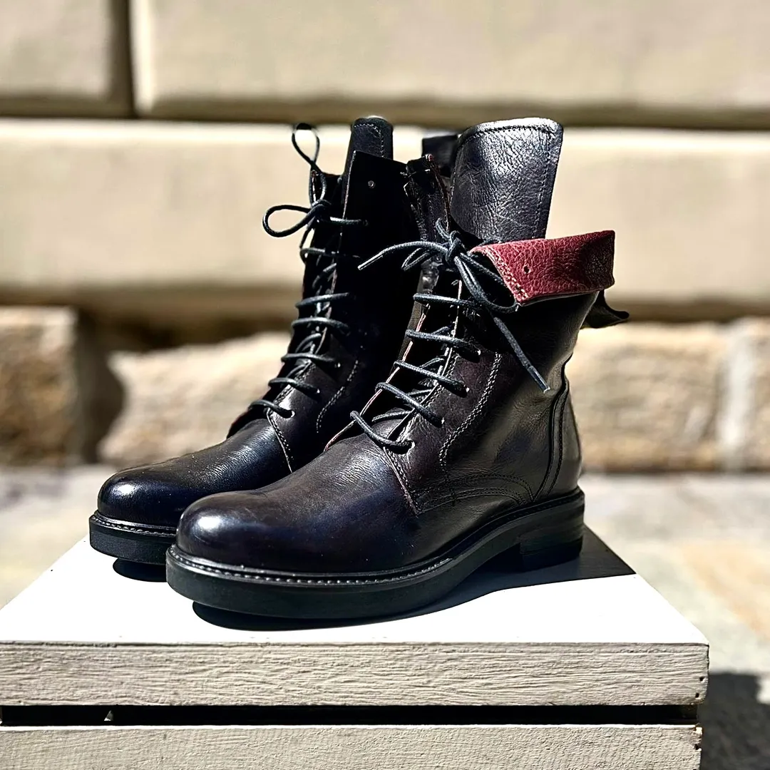 Anfibio Ivy gambale BASSO - color NERO