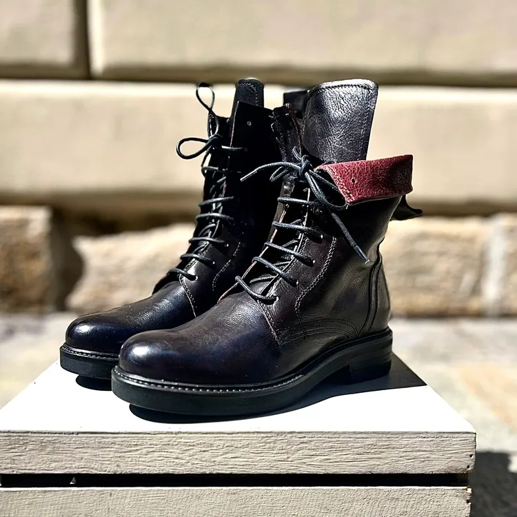 Anfibio Ivy gambale BASSO - color NERO
