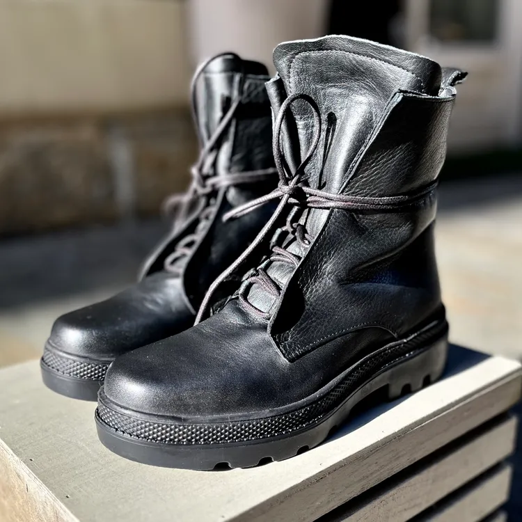 Anfibio Sadie con platform - color NERO