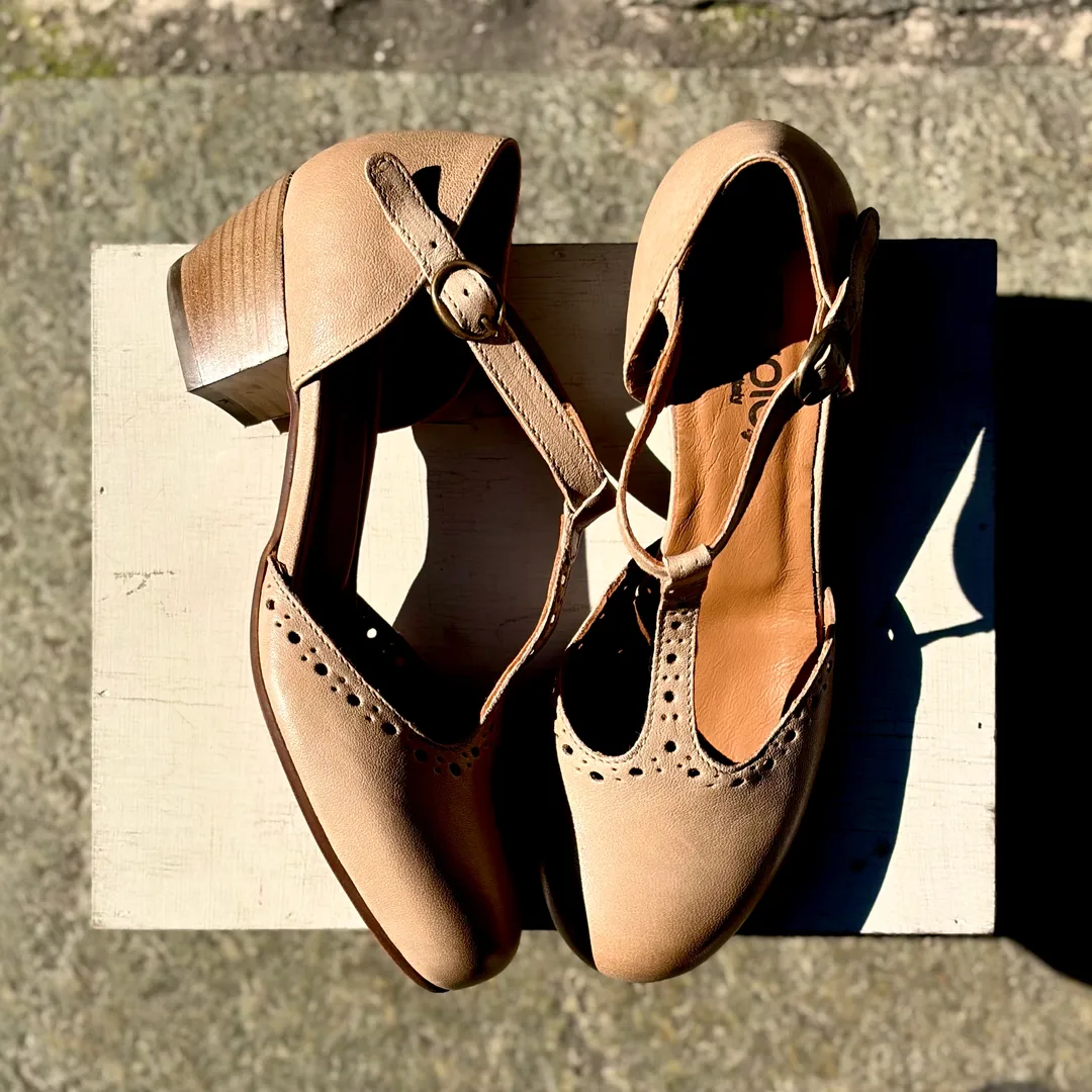 Tanghera tacco 3 cm - color SAFARI