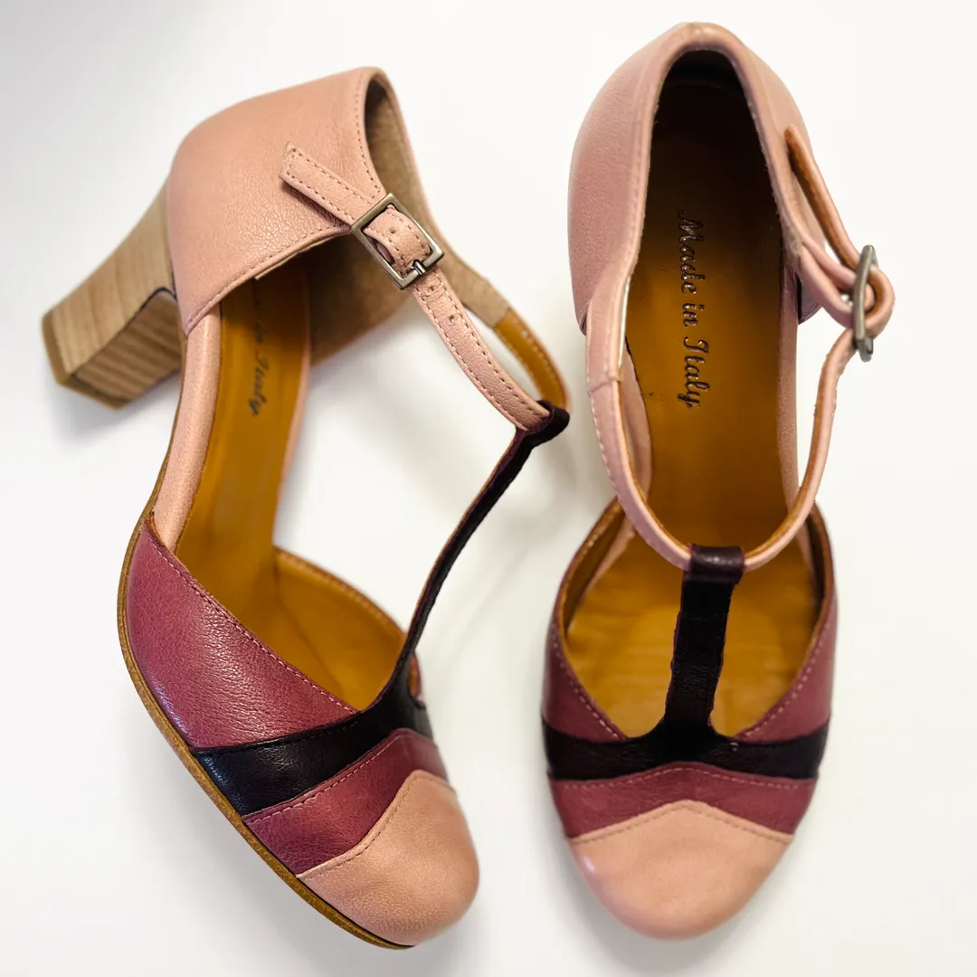 PREVENDITA Mary Jane Clarissa - tricolore purple