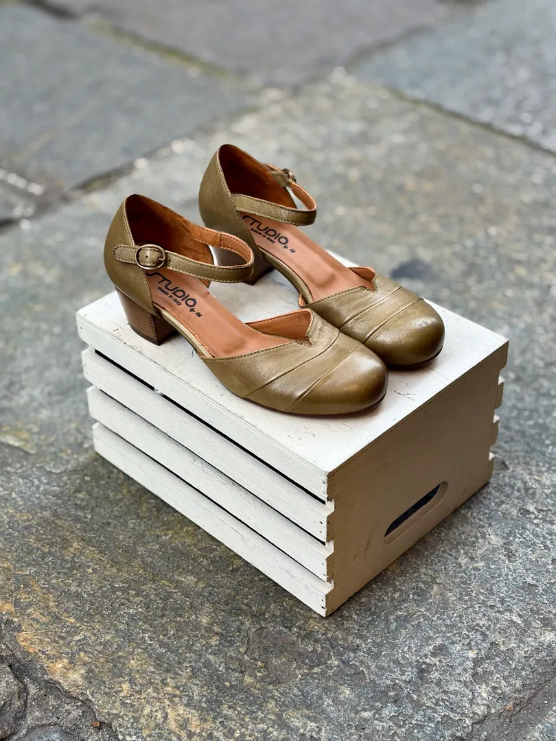 Nuvola tacco 3 cm - color KAKI